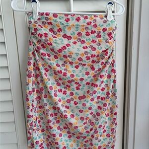 Colorful Floral Skirt